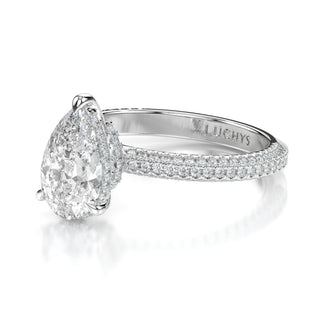 Kimberly Pear Engagement Ring