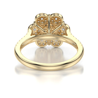 Eloise Floral Diamond Engagement Ring