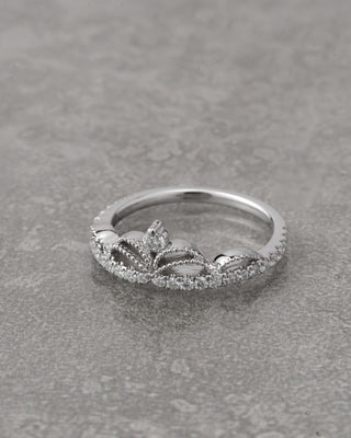 The Regal Promise Ring - 925 Sterling Silver & Moissanite