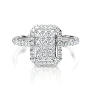 Eloise Radiant Diamond Engagement Ring