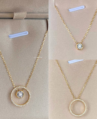 3 in 1 Dynamic Diamond Round Neckpiece