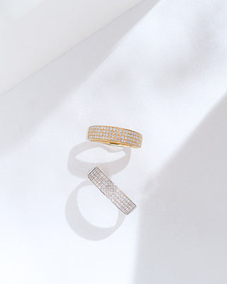 5.5mm Pave Diamond Ring Band