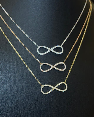 Infinity Diamond Neckpiece