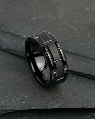 Nior Gentleman's Vow - Tungsten Wedding Band