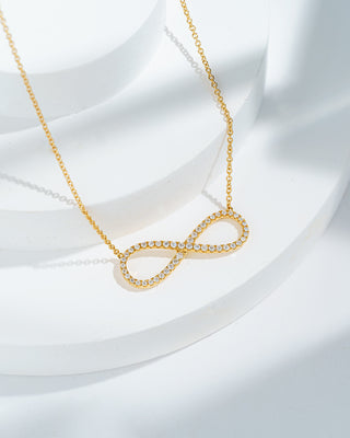 Infinity Diamond Neckpiece