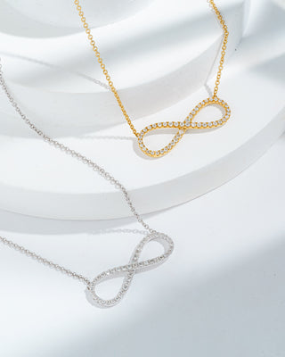 Infinity Diamond Neckpiece