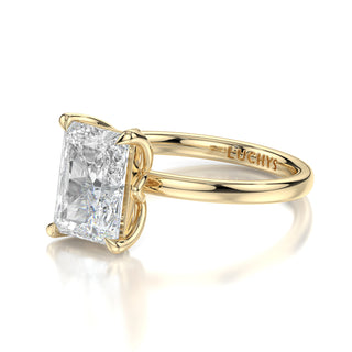 Celine Radiant Solitaire Engagement Ring - Lab Diamond Series