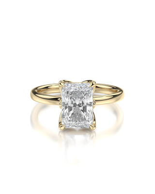 Celine Radiant Solitaire Engagement Ring - Lab Diamond Series