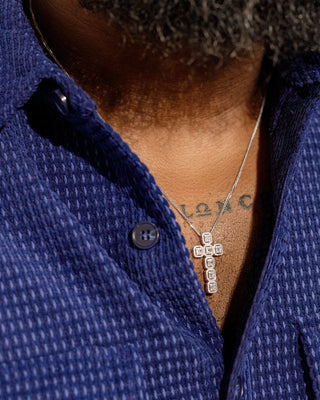 Baguette Cross Neckpiece