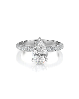 Kimberly Pear Engagement Ring