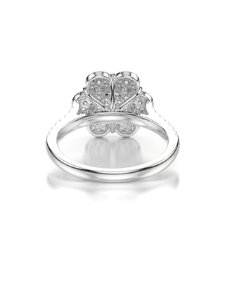 Eloise Floral Diamond Engagement Ring