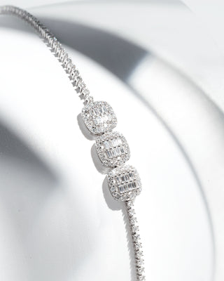 Tiara "Always Brilliant" Natural Diamond Tennis Bracelet