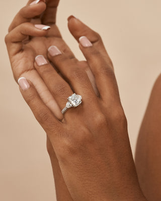 Amira Tristone Engagement Ring