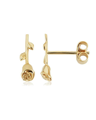 18 Karat Rosa del Amor Earrings